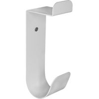 Gancio da bagno bianco base con doppia vite BOX & BEYOND