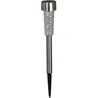 Baliza ilumin led solar 1x2 3aaa inox garda luxform