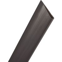 PERFIL REMATE U CAÑIZO PVC 1.5M ANTRACITA