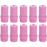 10 punte per ugelli per sabbiatura in ceramica rosa per pistola sabbiatrice (4,5 mm)