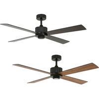 Ventilateur de plafond Newport DC Noir 137 cm avec LED