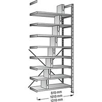 kaiserkraft Scaffale a innesto per archivio zincato altezza