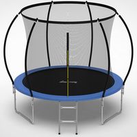 GALACTICA Trampoline 8FT with Enclosure Safety Net for Kids Toddler Backyard Bouncer Toy