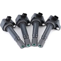 Lot de 4 bobines d'allumage UF582 compatibles Honda Civic 2006-2011