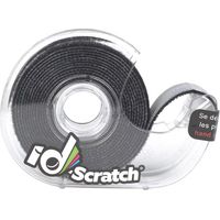 ID-Scratch Klettband - Rolle 2m x 2cm - Farbe schwarz
