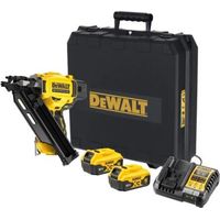 Dewalt – Cloueur de charpente 18V sans fil – 2 batteries 5Ah – Moteur sans charbon – 600 tirs par charge – DCN930P2QW