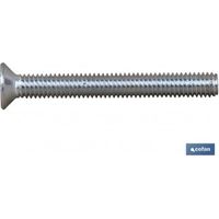 Pack mit 500 DIN-965 C-6 M-4 X 25 verzinkten Schrauben