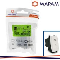 INTERRUTTORE BIPOLARE 01 T2-GEM 602 BIANCO IN BLISTER