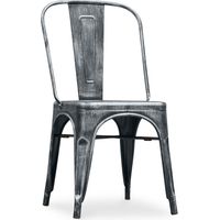 Stahl Esszimmerstuhl - Industriedesign - Neue Ausgabe - Stylix Industriale