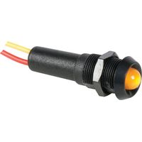 VOYANT LED JAUNE 24V - BOITIER NOIR VELLEMAN 24VBY