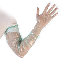 FRANZ MENSCH HYGOSTAR SOFTLINE GANTS EN POLYÉTHYLÈNE BASSE DENSITÉ AVEC BANDE ÉLASTIQUE VERT WL48931