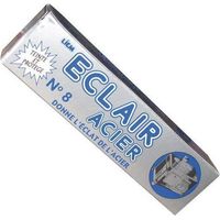 Pâte nettoyante Eclair acier n°8 - 75 g