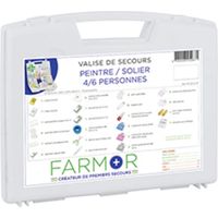 VALISE DE SECOURS FARMOR PEINTRE 2/4 PERSONNES-PEI2670PP