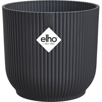 Elho Vibes Fold Round 16 Anthracite Vaso Rotondo
