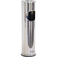 Oypla Free Standing Stainless Steel Ash Tray Cigarette Rubbish Bin