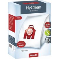 Andyou – Miele HyClean 3D Effizienz FJM Staubsaugerbeutel – 4 Beutel pro Packung – 99,9 % Filtration – Kompatibel mit Miele S6/S4 Staubsaugern