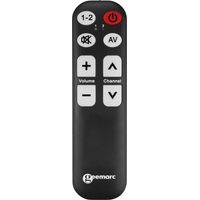 Geemarc TV-5 Universale Telecomando Nero