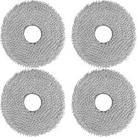 Lot de 4 chiffons de rechange pour aspirateur DJI ROMO-S, ROMO-A, ROMO-P, réutilisables et lavables