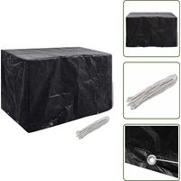 Housse de salon de jardin 8 œillets 140 x 70 x 90 cm - Housses De Meubles D'extérieur - Housse De Jardin - Housse De Table De Jardin - Housse De Banc De Jardin - Protection De Meubles De Jardin