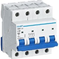 Chint nb1-63/c63-4p-6 -interruttore magnetotermico 4p 63a curva c 180420