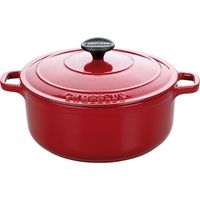 casseruola rotonda in ghisa smaltata 24cm rubino sublime - PUC472458 - Chasseur
