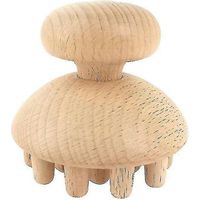 Outil de massage en bois en forme de champignon, anti-cellulite, pour un massage complet des muscles du corps.
