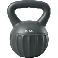 SPORTNOW Kettlebell with Non-Slip Handle 10 kg Grey