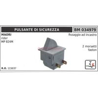 MAORI Sicherheitstaster für Rider-Motor MP 824M 2 Faston-Klemmen 034979