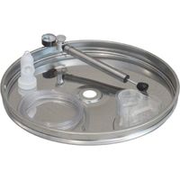 Maffei Kit flotteur chambre a' air avec pompe en acier inoxydable pour futs de 400/500 lt 740 mm futs conteneurs accessoires pie'ces de rechange