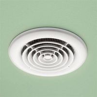 HiB Cyclone White Wet Room Inline Extractor Fan - 33300