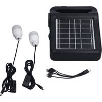 d éclairage solaire portable avec batterie 4000 mAh