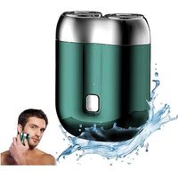 New Model Mini Dual-Head Electric Shaver,Washable Double Head Razor, Upgrade Pocket Shaver, USB Electric Mini Portable,