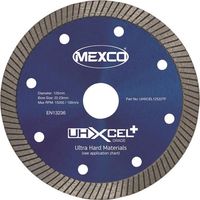MEXCO UHXCEL12522TF UHXCEL+ Ultra Hard Plus Diamond Blade 125 x 22mm MEXUHXL125T