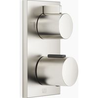 Thermostat encastré Dornbracht avec réglage de débit à deux