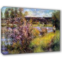 Lupia - Quadro su Tela il Meglio dell'Arte, 50x70 cm LA SEIN AT CHATOU - RENOIR, Riproduzione d'Arte su Tela, Montato su Telaio in Legno 3 cm, Made in Italy