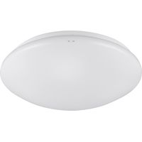 Plafoniera Struhm STIG rotonda 33cm bianca 2xE27 sensore