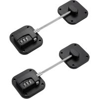 Refrigerator Combination Lock — Suitable for refrigerators, freezers, cabinets, desk drawers, and lockers easy to install, no key required.