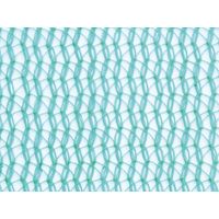 Filet échafaudage 50g/m² - Léger - Mailles triangulaires Vert 2,50m x 20m Boutonnières côtés