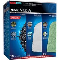 Fluval 307/407 Pack Cargas 6 Meses