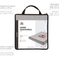 Doppler Schutzhülle EXPERT für Mittelmastschirme Sonnenschirme ø 250 300 350 / 400 x 400 cm Haube bis ø 250 cm
