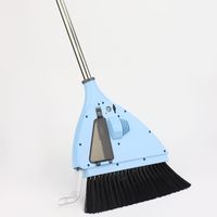 Balai poussoir 2 en 1 avec aspirateur intégré, aspirateur sans fil avec chargement USB, adapté au balai de chambre à coucher domestique,