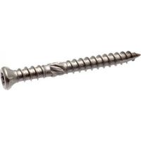 Box 200 Terrassenschrauben mit reduziertem Senkkopf Edelstahl A2 Torx ACTON - Doppeltes Gewinde 5x60 - 623275X60