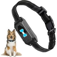 Collier Anti Aboiement Chien Mode Son/Vibration, Colliers Anti-Aboiement à Détection Intelligente des Aboiements Collier