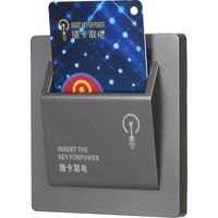 Irovami Interrupteur à carte 40A pour hôtel , Coupe-circuit économique – Aluminium, jusqu’à 8000W, pour climatiseur, chauffe-eau, TV