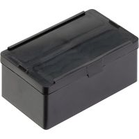 Alutec 1308.050 ESD Scharnierdose (B x H x T) 136 x 55 x 87 mm Schwarz 1 St.