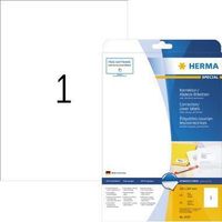 HERMA Etikett 4230 deckend 210x297mm weiß 25 St./Pack.