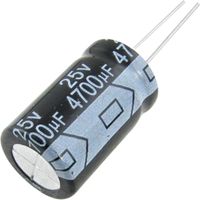 Elektrolytkondensator 4700uF 25Vdc Größen 16X31mm Radial
