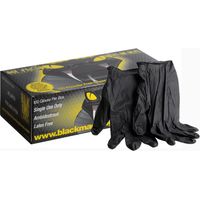 Black Mamba Guantes Antipunción Negro Nitrilo
