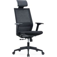 Chaise Fauteuil de Bureau MTI Direction sur Roulettes avec Accoudoirs et Appuie-Tête Réglable - MT240TET-700
