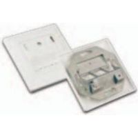 Prise keystone Slim-Wirewin tks-ld up-3 ws 3 sorties blanc